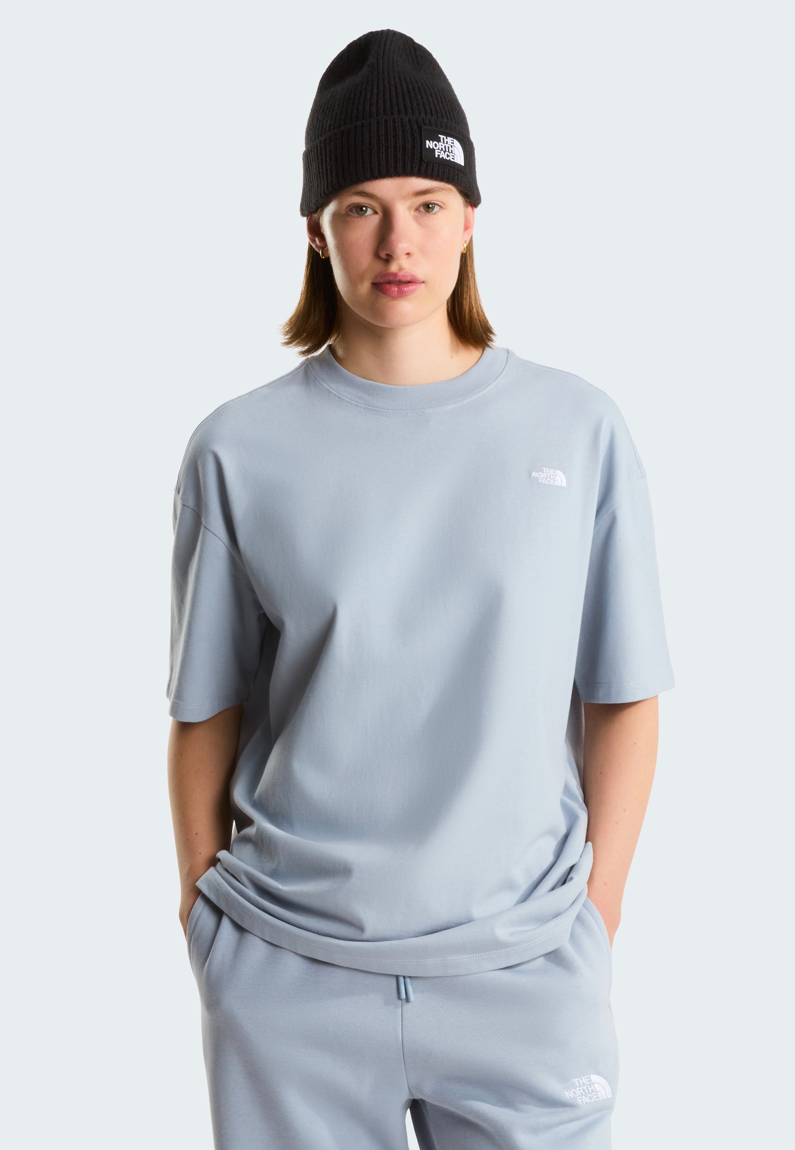 The North Face - TNF Essential Simple Dome Frost Grey - T-Shirt | Women-Image