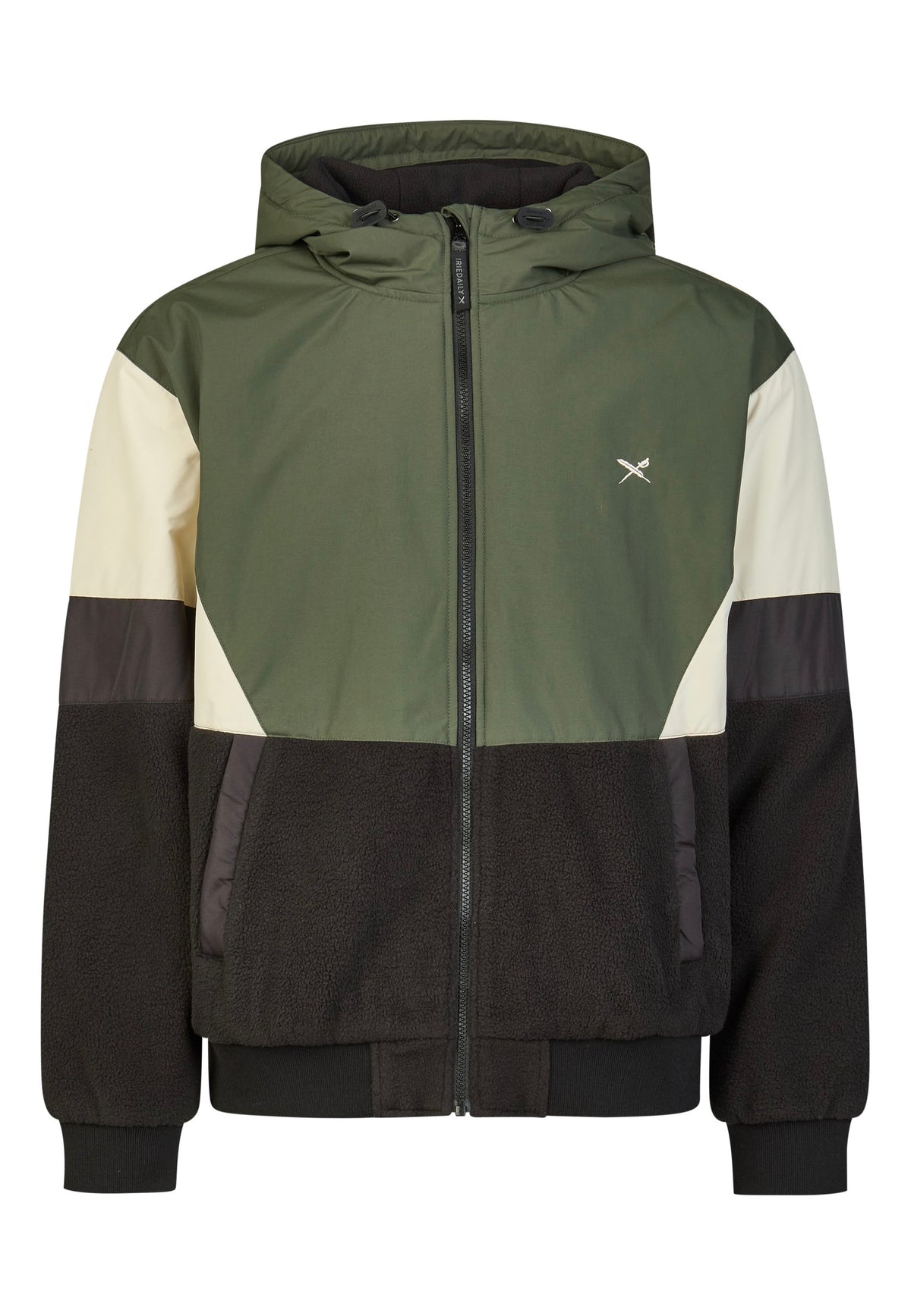 Iriedaily Get On Deck Black Olive Jacket | Men-Image