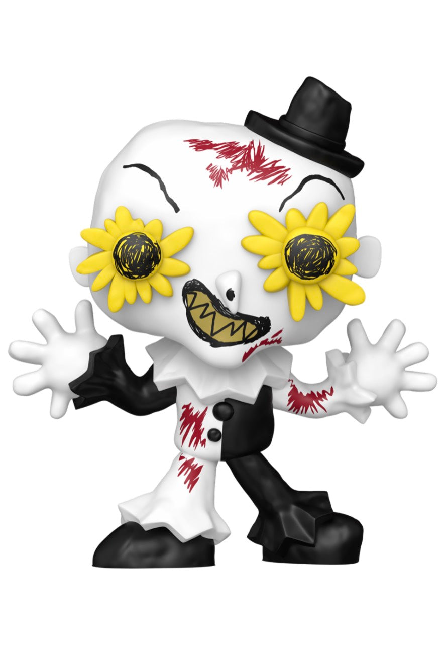 Terrifier Art The Clown Doodles Funko Pop | Neutral-Image