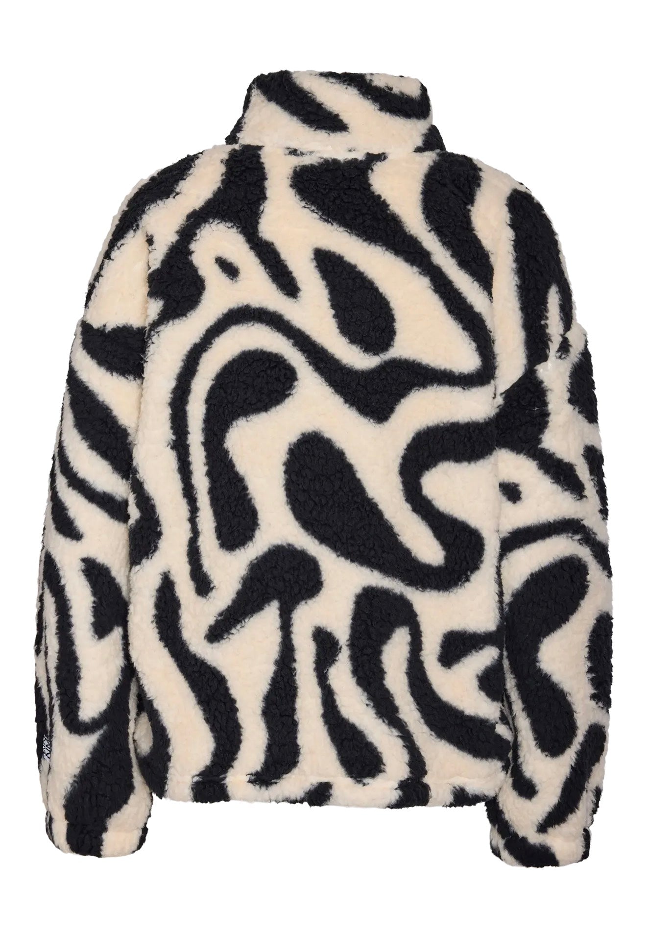 Noisy May - Luca Check Soft Fleece Black - Jacket | Women-Image