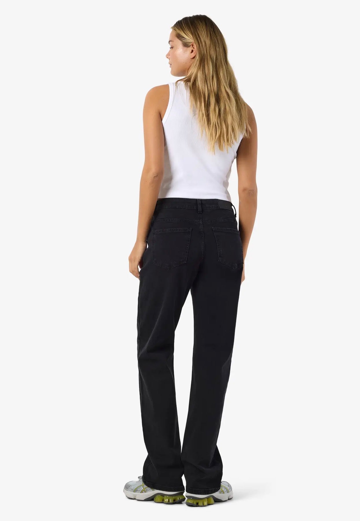 Noisy May - Monica Straight Black Denim - Jeans | Women-Image