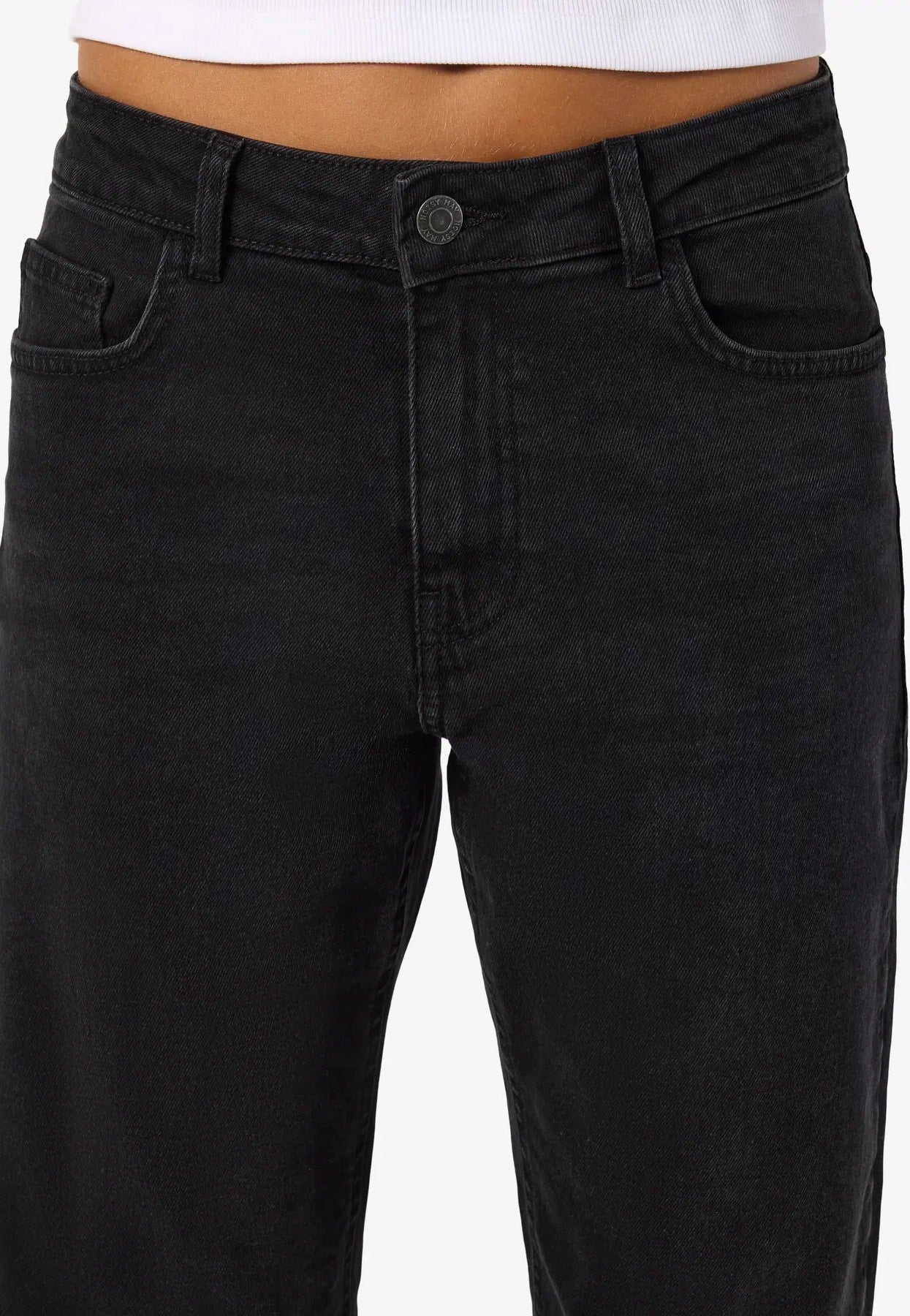 Noisy May - Monica Straight Black Denim - Jeans | Women-Image