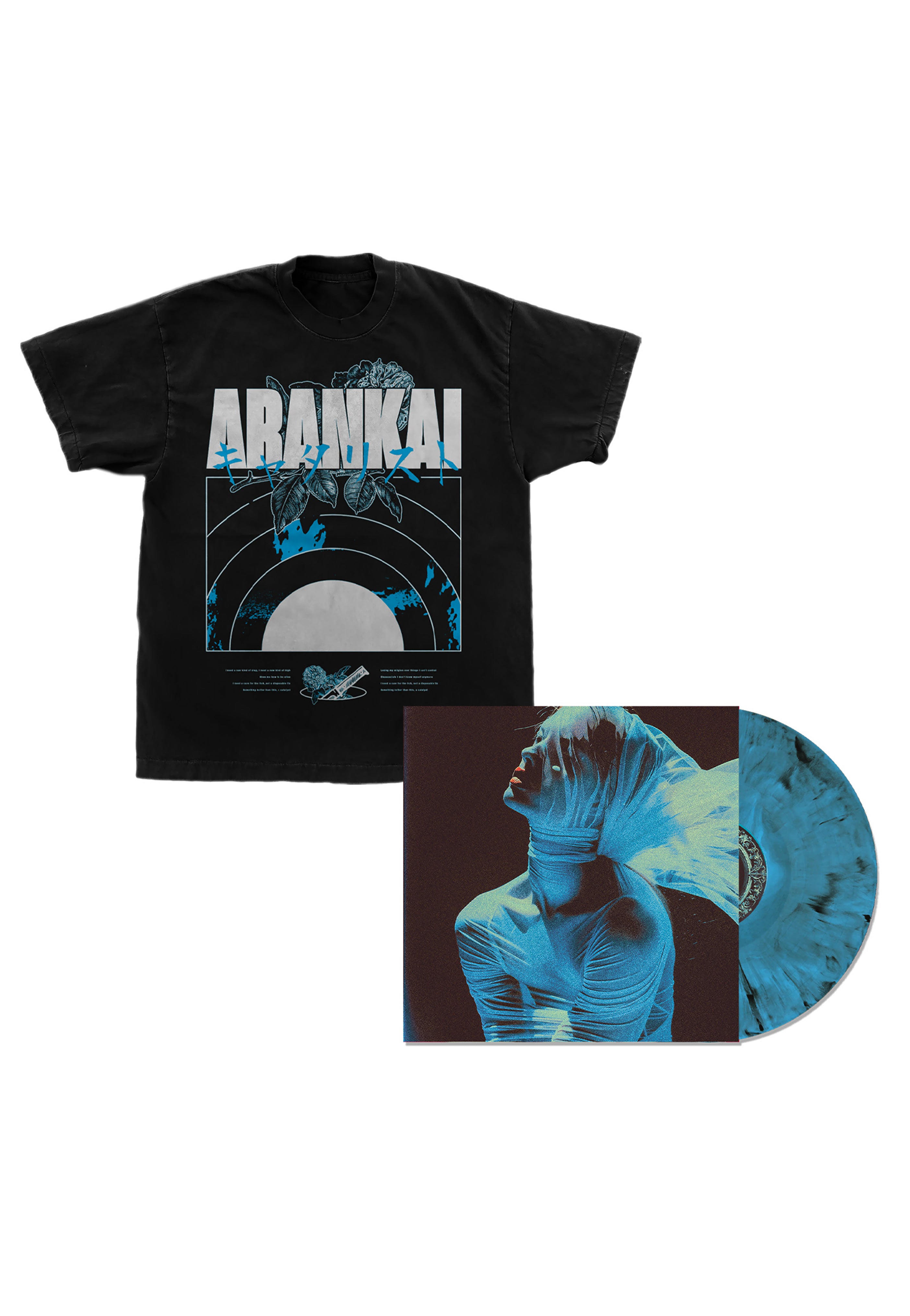 Arankai - The Sjape Of Blue & Catalyst T-Shirt - Special Pack