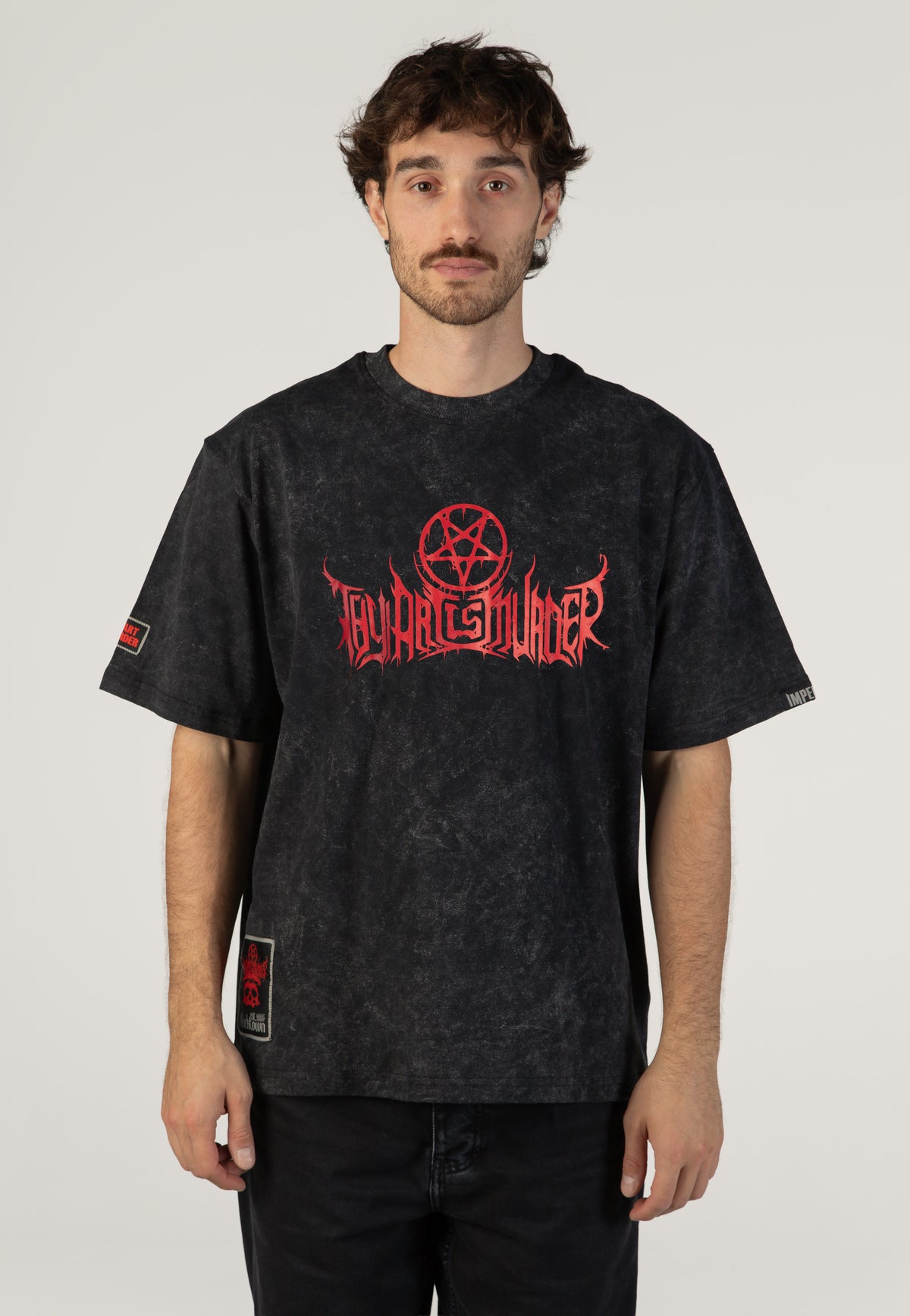 Logo Acid Wash Premium - T-Shirt