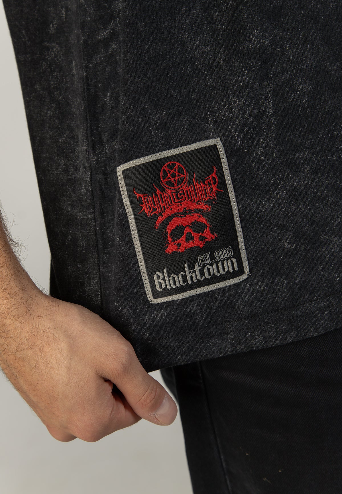 Logo Acid Wash Premium - T-Shirt