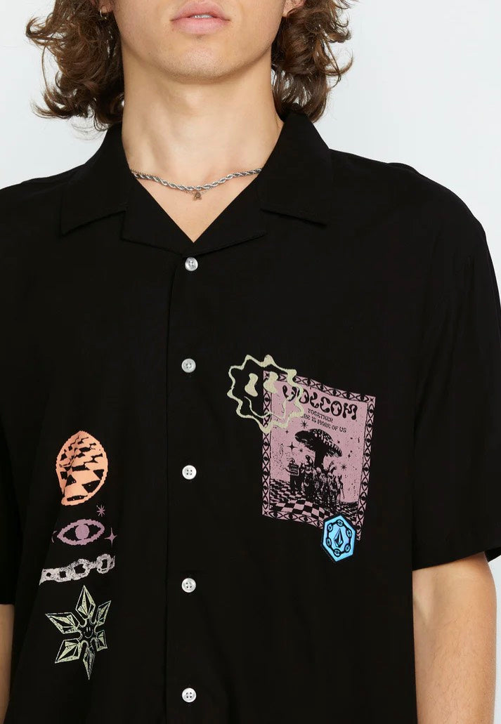 Volcom - Fa F Rygalski Black - Shirt | Neutral-Image