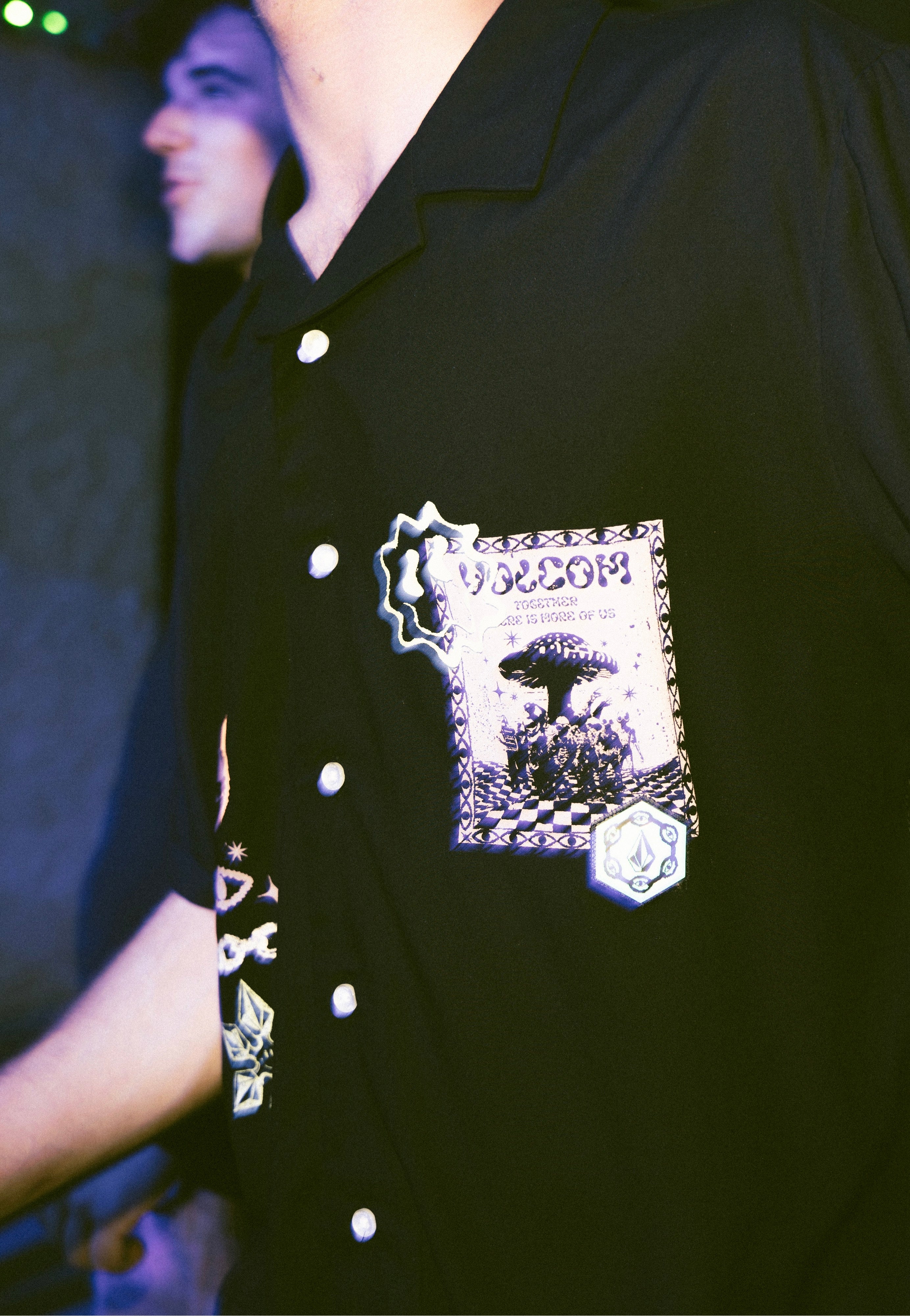 Volcom - Fa F Rygalski Black - Shirt | Neutral-Image