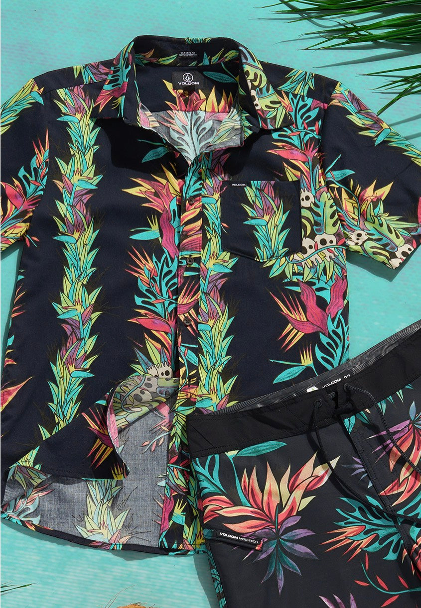 Volcom - V Ent Pepper Black - Shirt | Men-Image