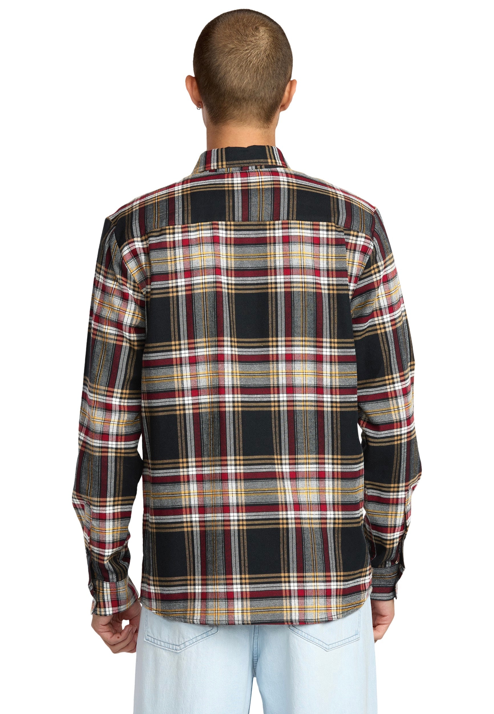 Volcom - Netastone Flannel Antique Black - Shirt | Men-Image