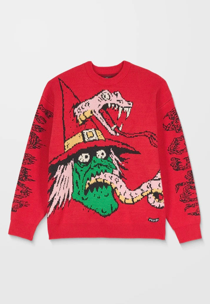 Volcom - JJ Villard Lifeguard Red - Pullover | Men-Image