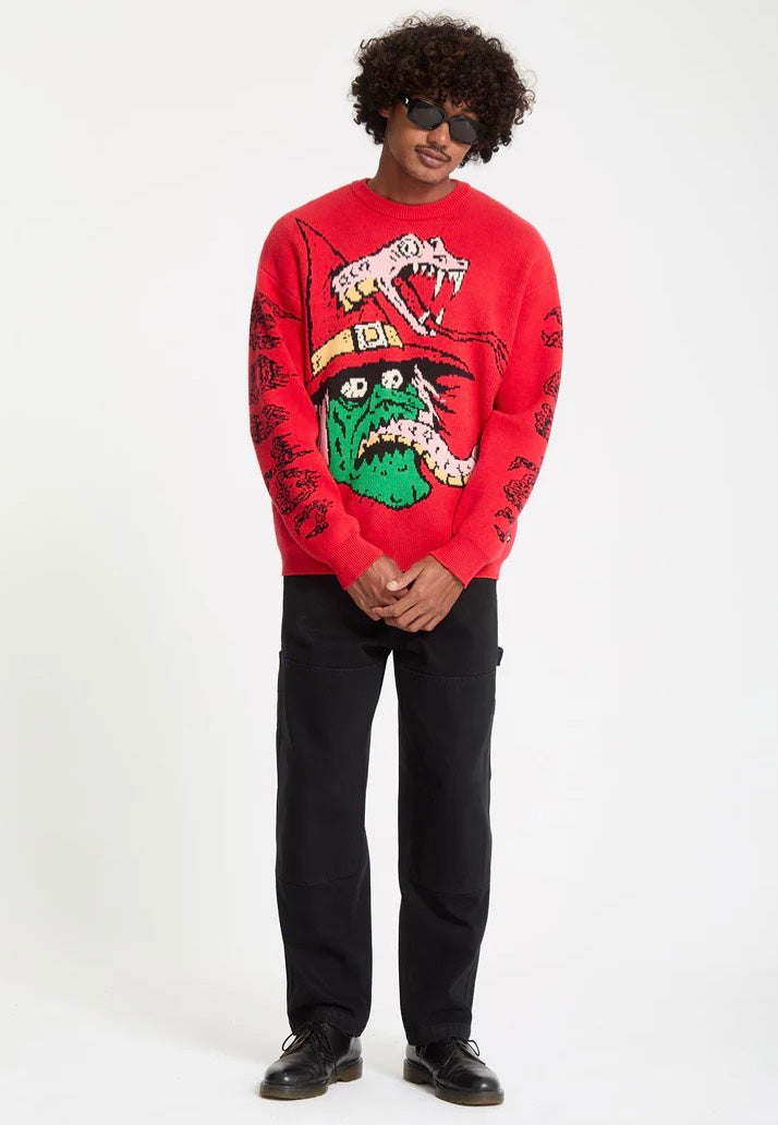 Volcom - JJ Villard Lifeguard Red - Pullover | Men-Image