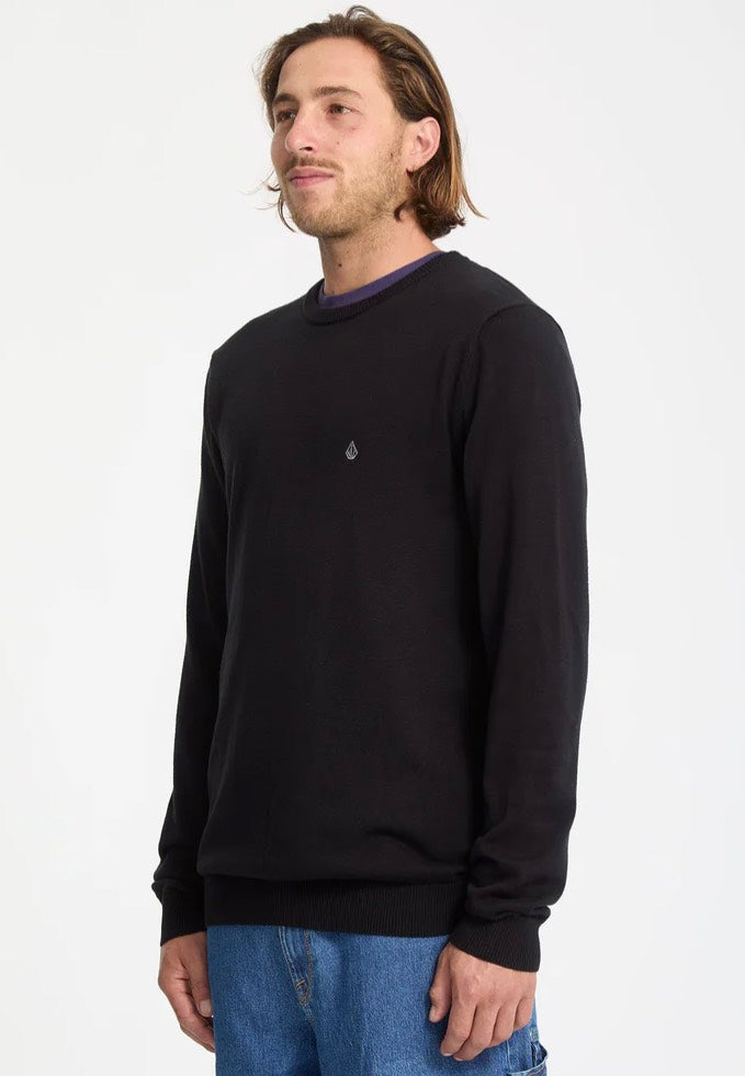 Volcom - Uperstand Black - Sweater | Men-Image