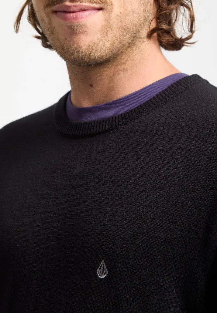 Volcom - Uperstand Black - Sweater | Men-Image