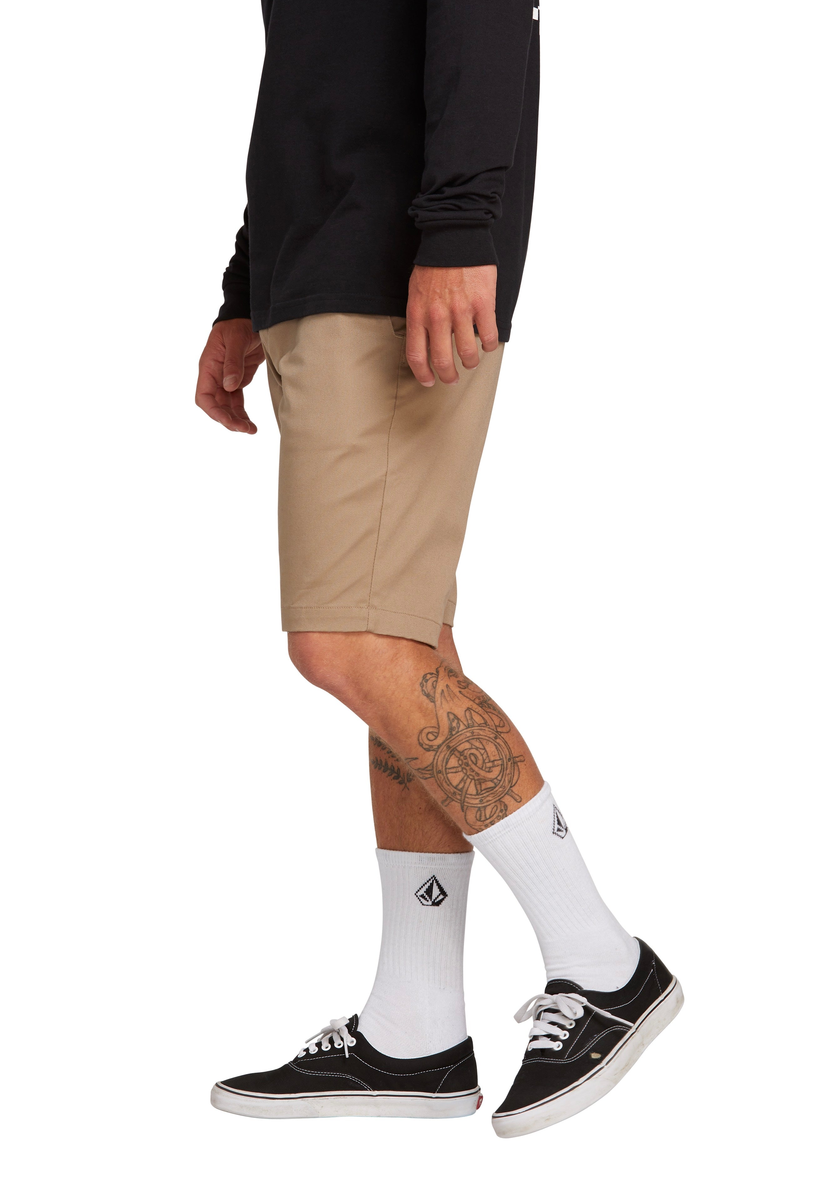 Volcom - Frckn Mdn Strch 21 Khaki - Shorts | Men-Image