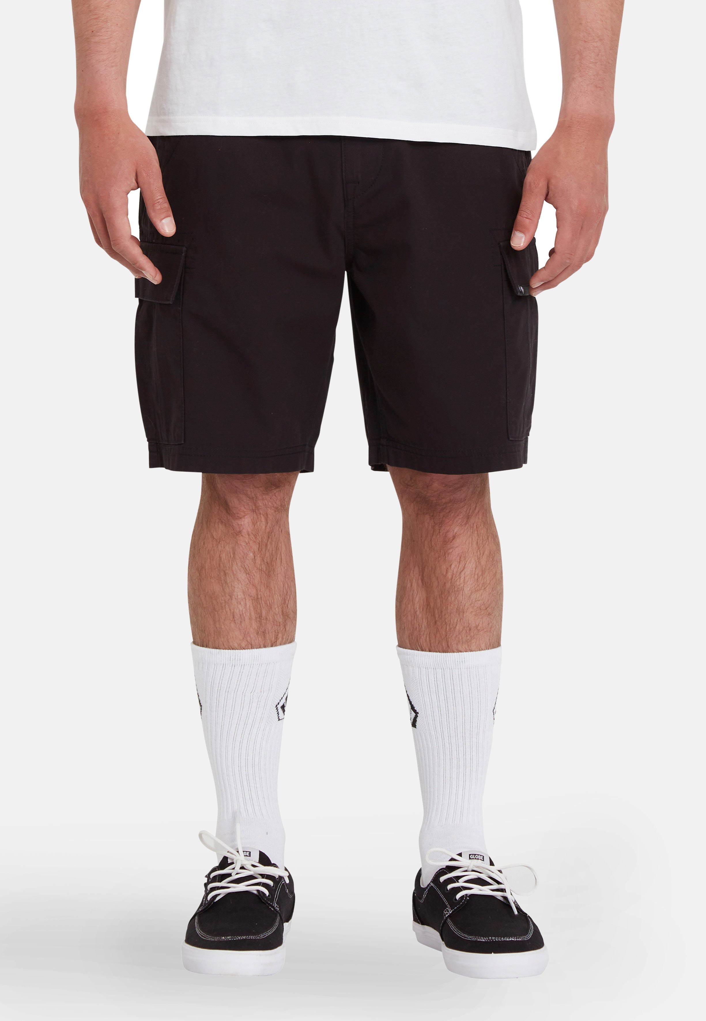 Volcom - March Cargo Black - Shorts | Men-Image