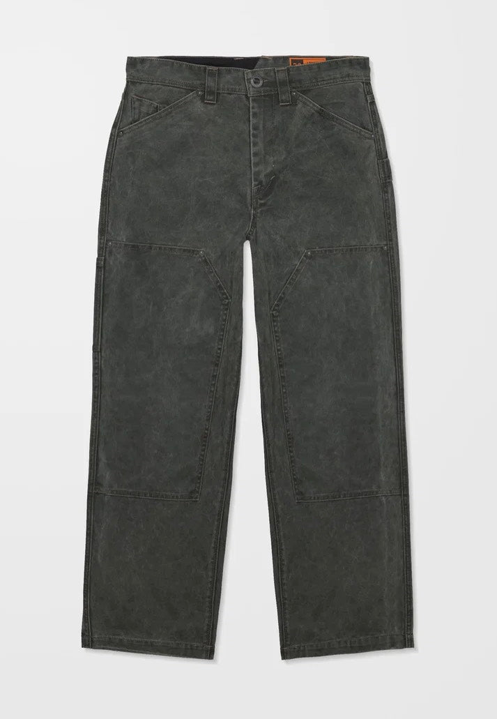 Volcom Work Carpenter Rinsed Black Pants | Men-Image