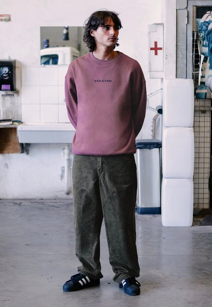 Volcom Work Carpenter Rinsed Black Pants | Men-Image