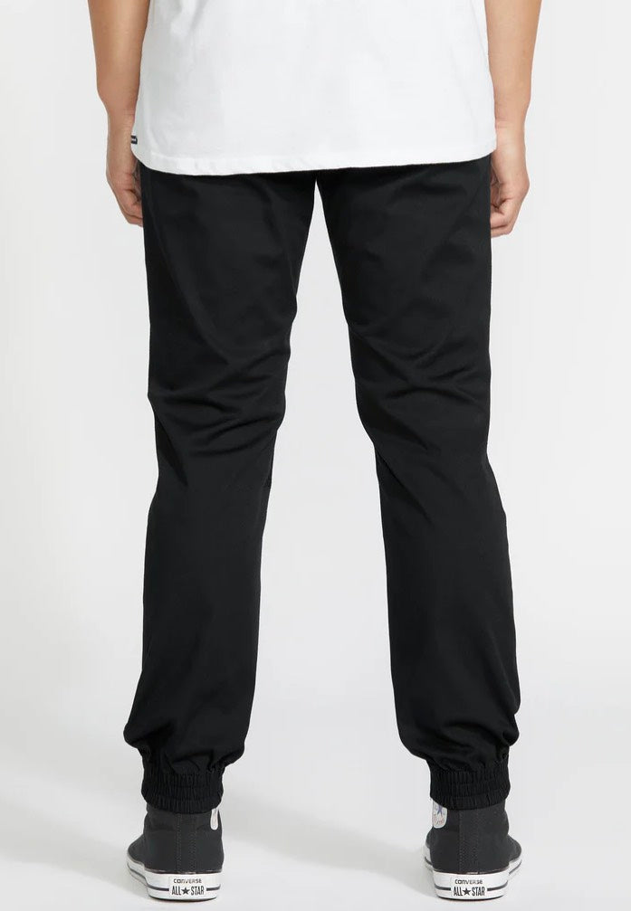 Volcom - Frickin Slim Jogger Black - Sweat Pants | Men-Image
