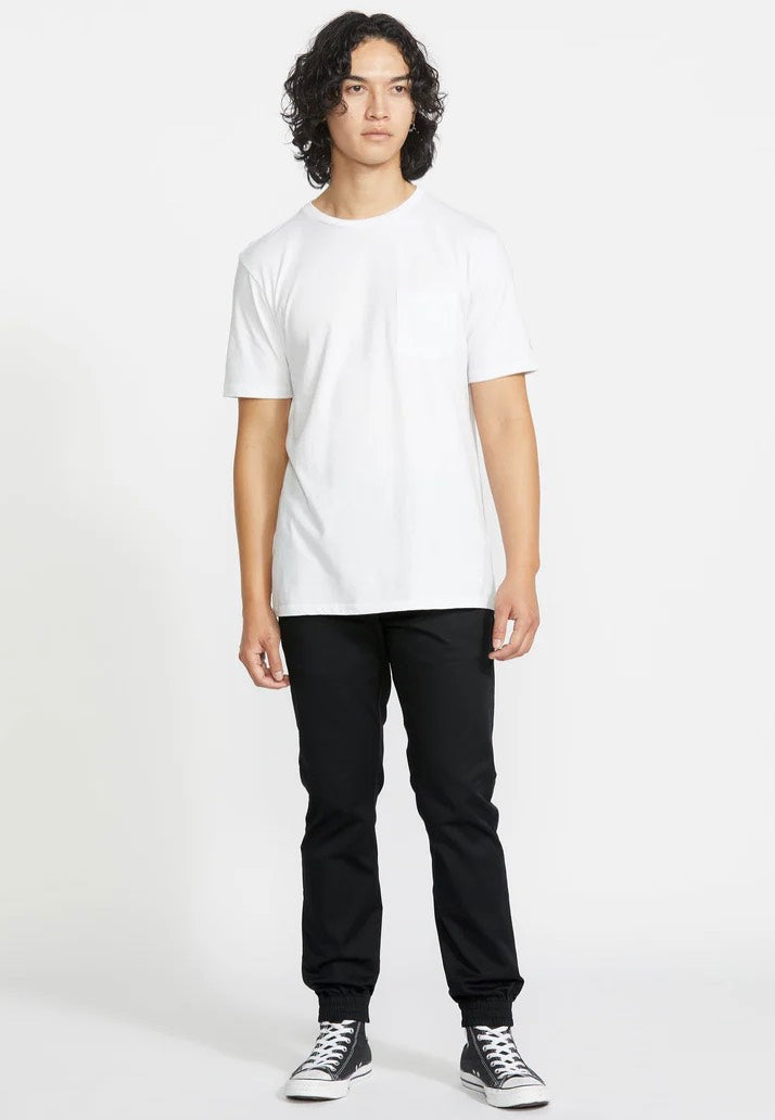 Volcom - Frickin Slim Jogger Black - Sweat Pants | Men-Image