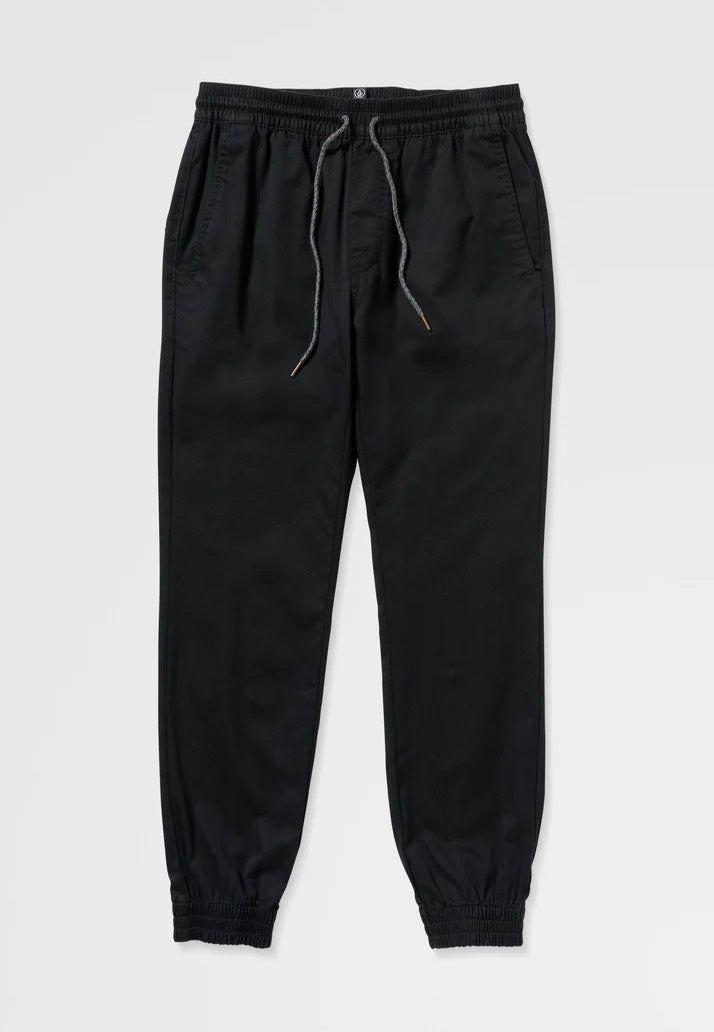Volcom - Frickin Slim Jogger Black - Sweat Pants | Men-Image