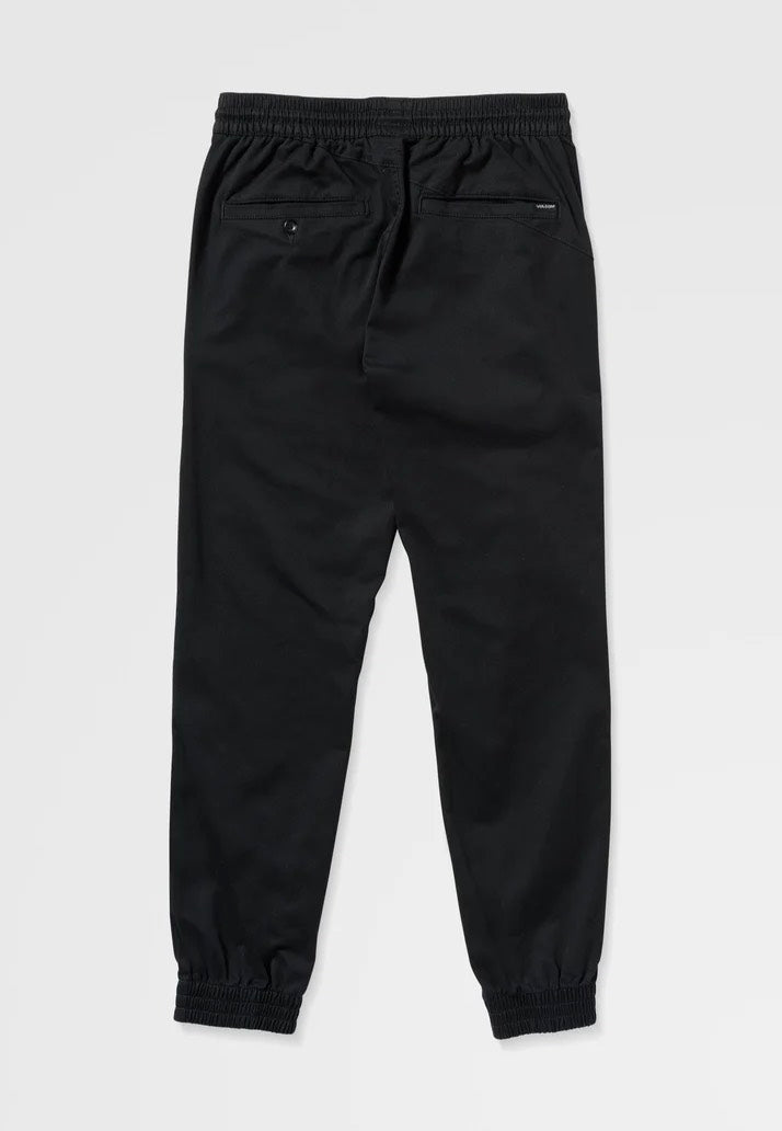 Volcom - Frickin Slim Jogger Black - Sweat Pants | Men-Image