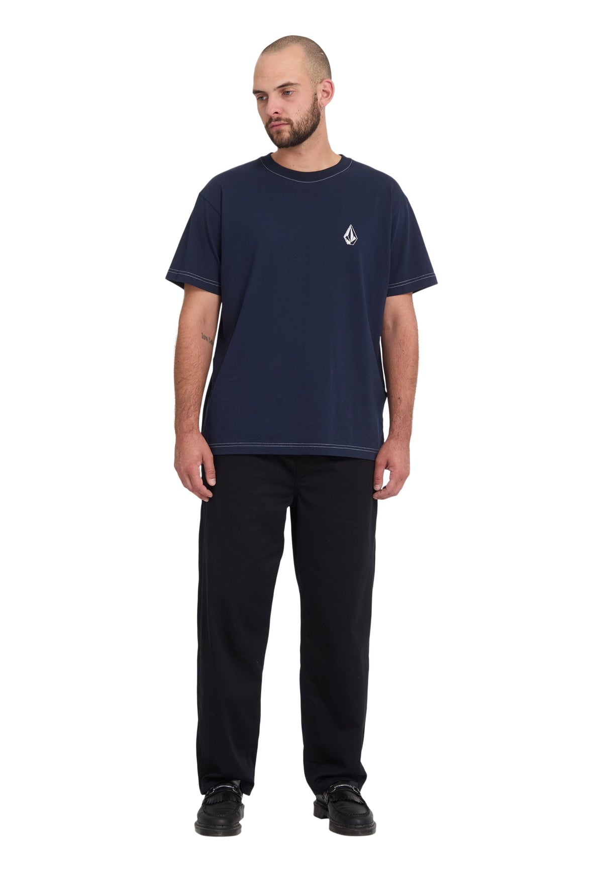 Volcom Freazy Loose Ew Twill Black Calças | Men-Image