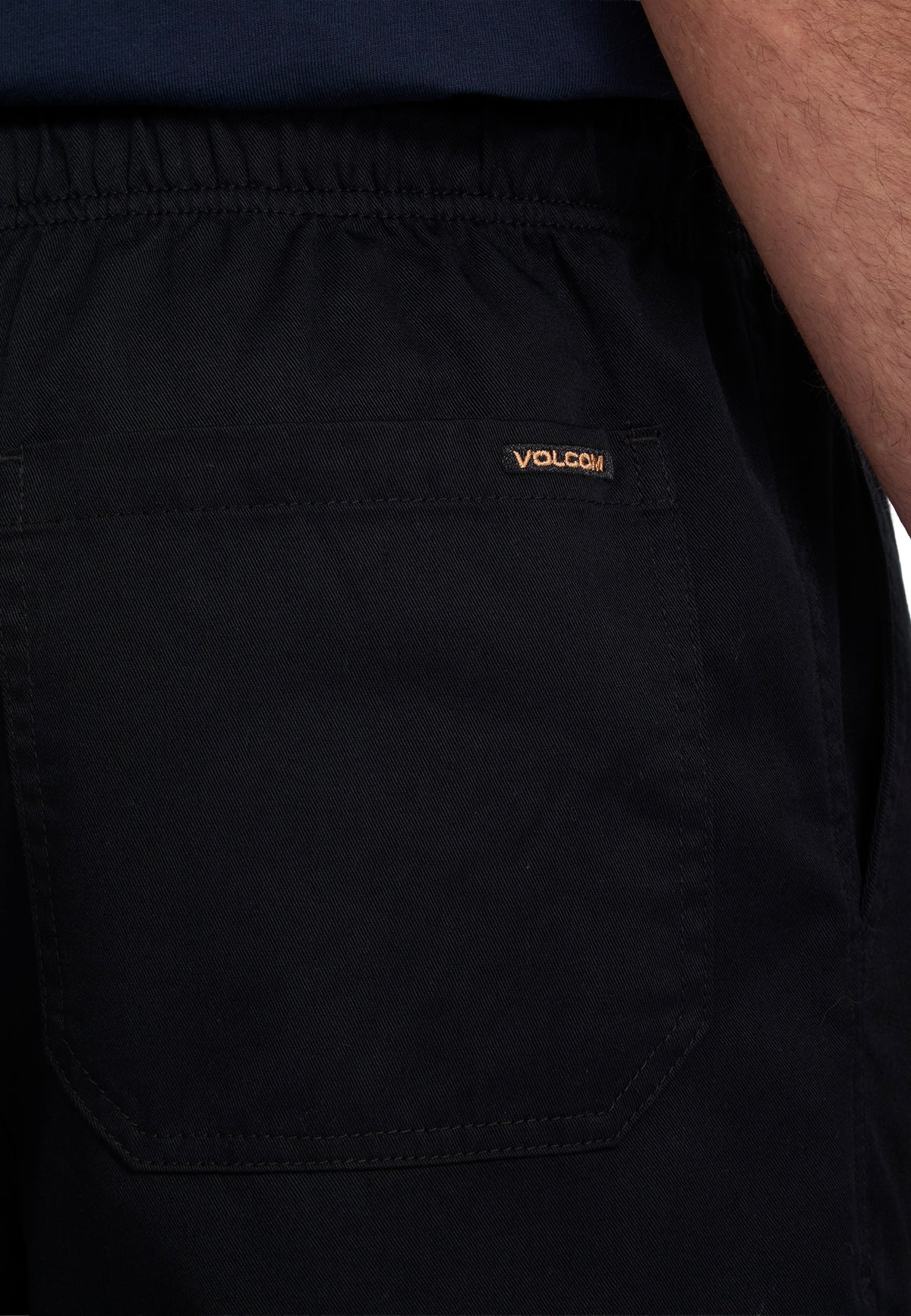 Volcom Freazy Loose Ew Twill Black Calças | Men-Image