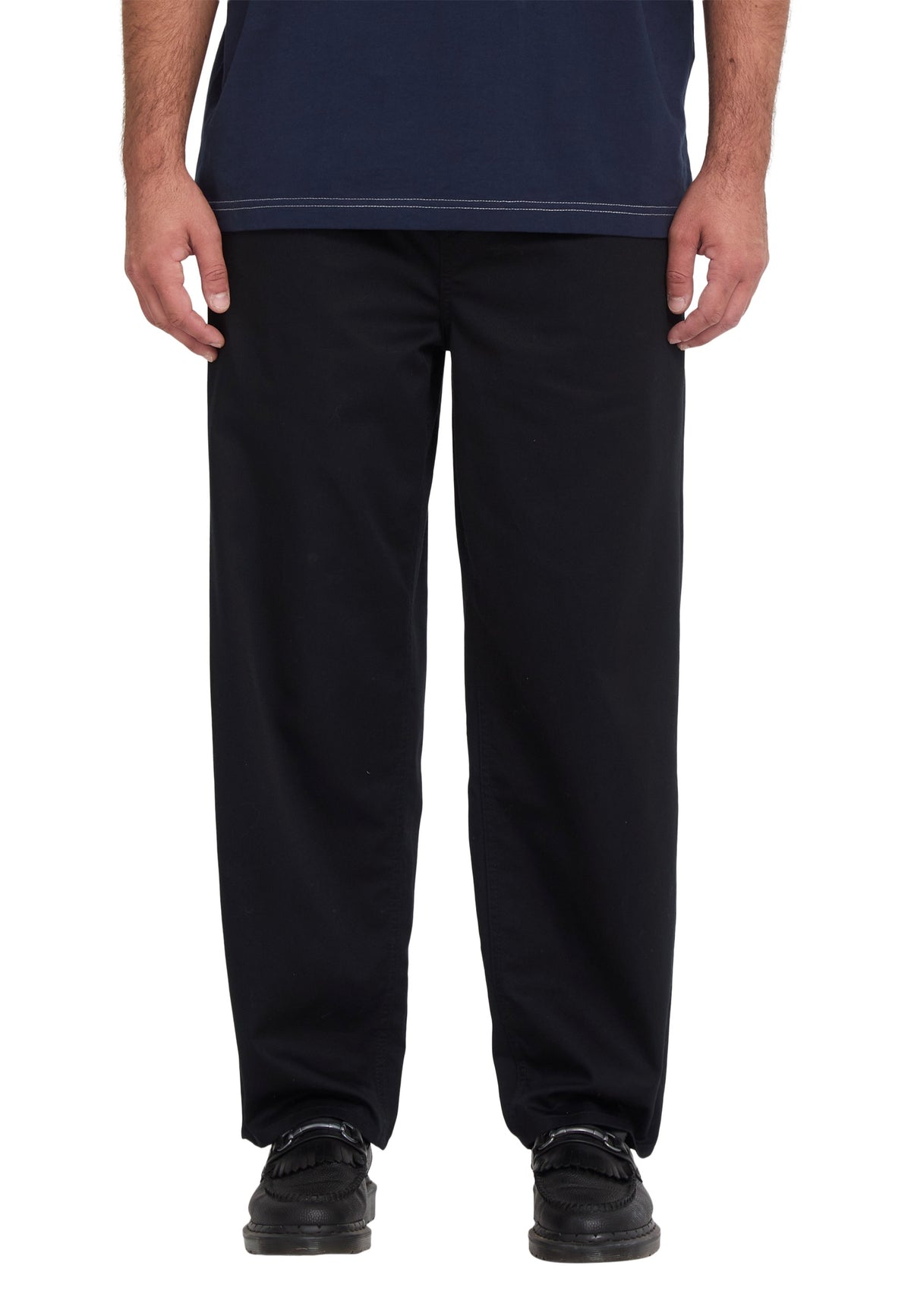 Volcom Freazy Loose Ew Twill Black Calças | Men-Image
