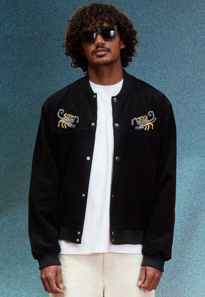 Volcom - FA Mickey Mason Black - College Jacket | Men-Image