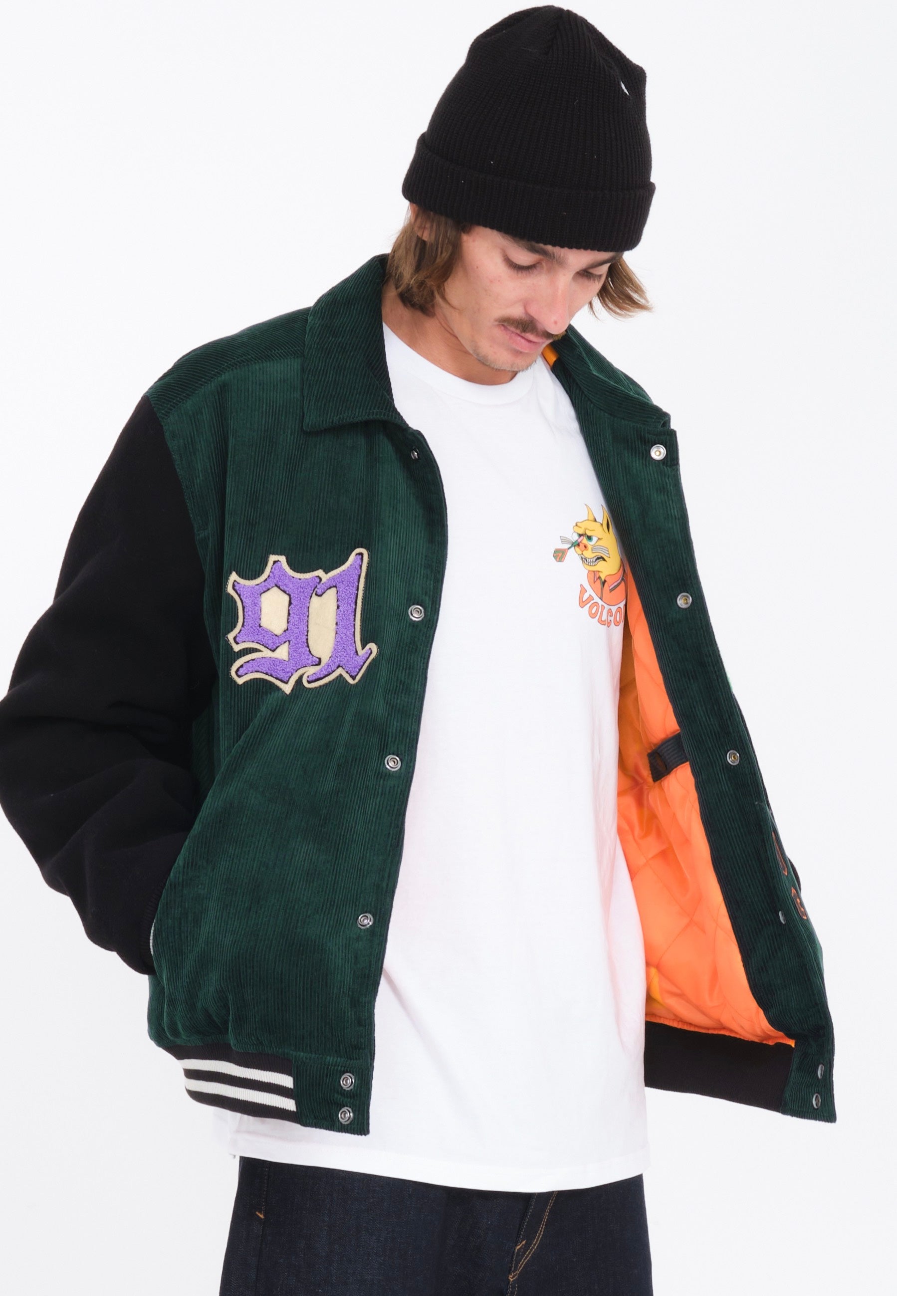 Volcom - Fa Nando Von Arb Ponderosa Pine - College Jacket | Men-Image