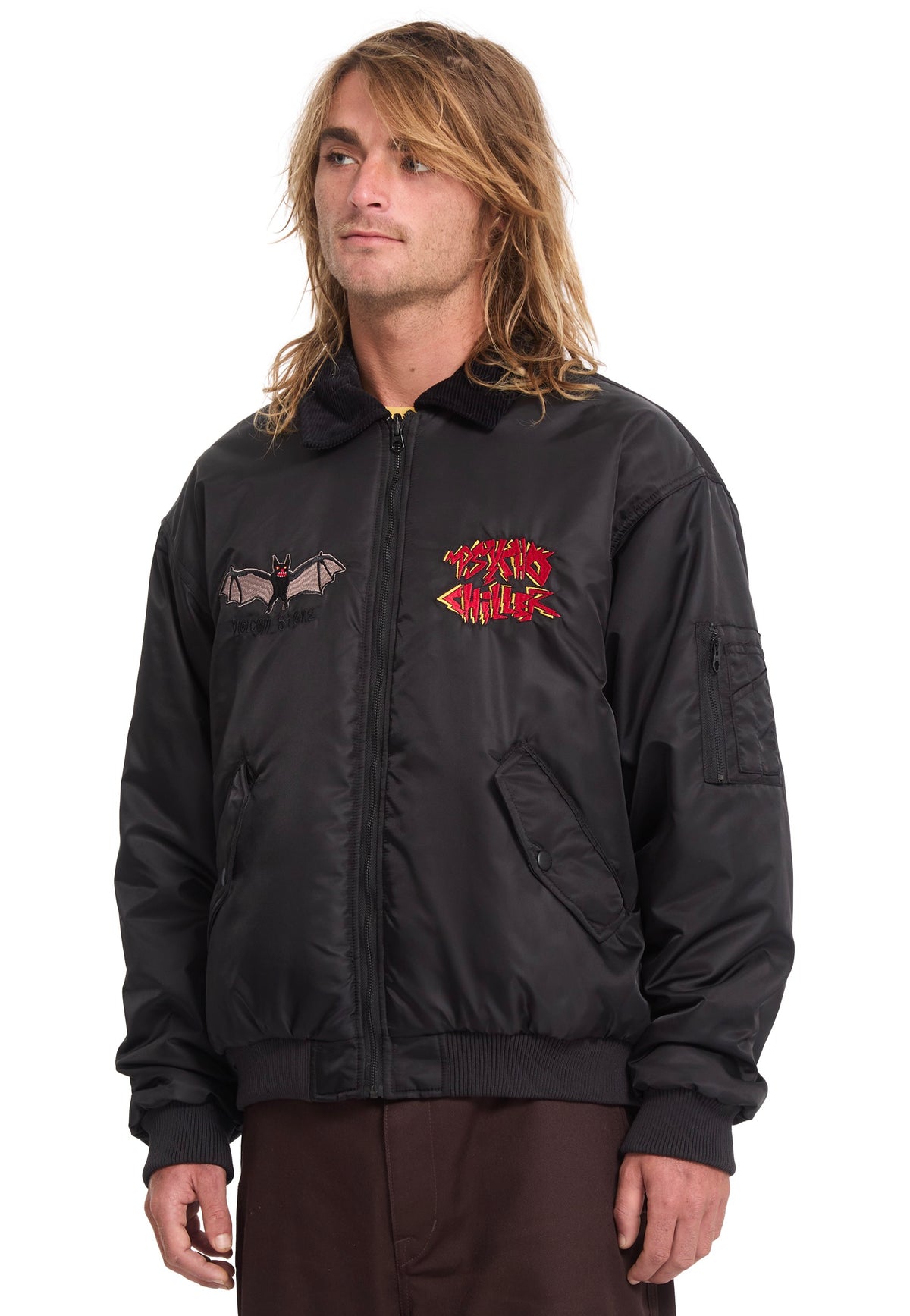 Volcom FA Ozzy Black Chaqueta | Men-Image