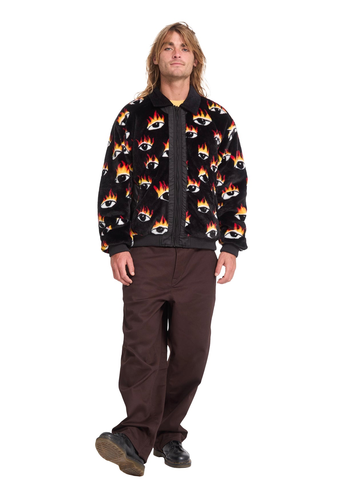 Volcom FA Ozzy Black Chaqueta | Men-Image