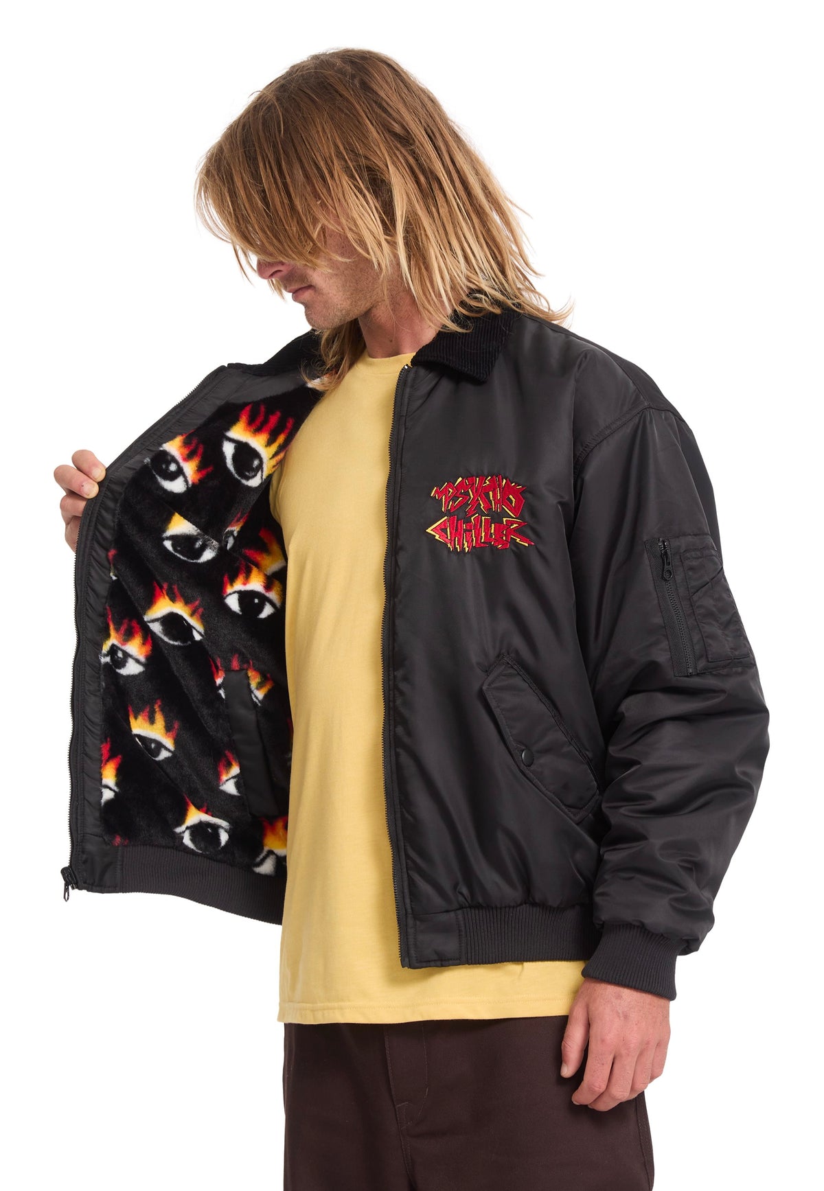 Volcom FA Ozzy Black Chaqueta | Men-Image