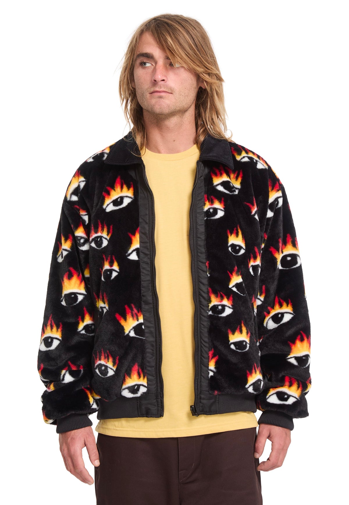 Volcom FA Ozzy Black Chaqueta | Men-Image