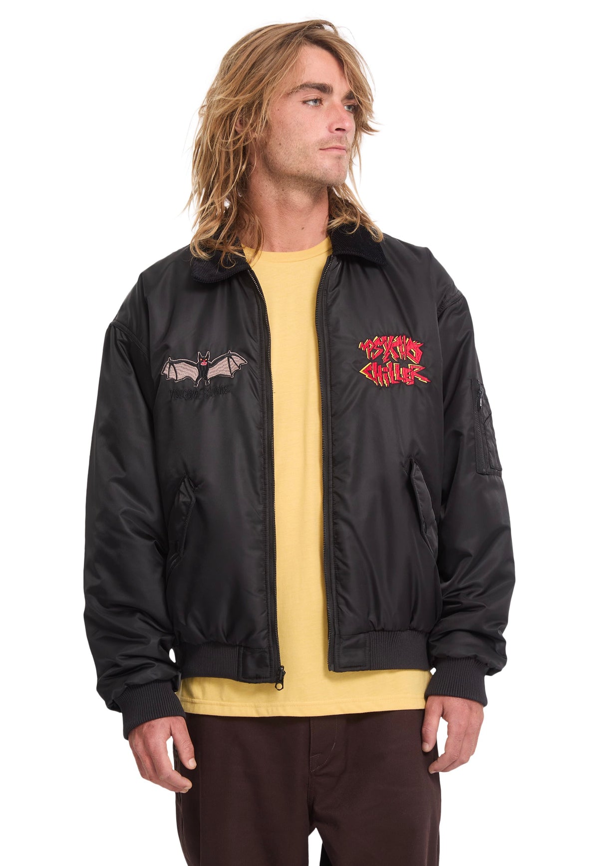 Volcom FA Ozzy Black Chaqueta | Men-Image