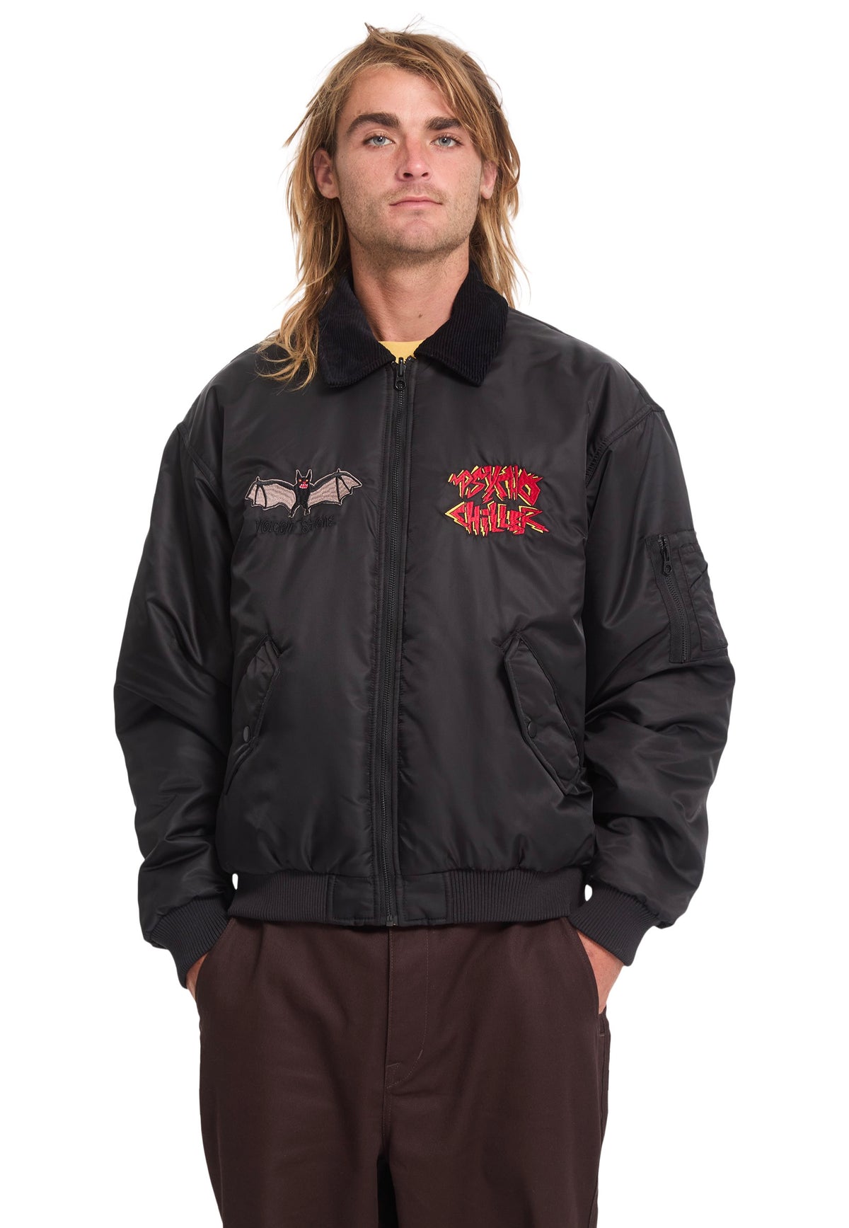 Volcom FA Ozzy Black Chaqueta | Men-Image
