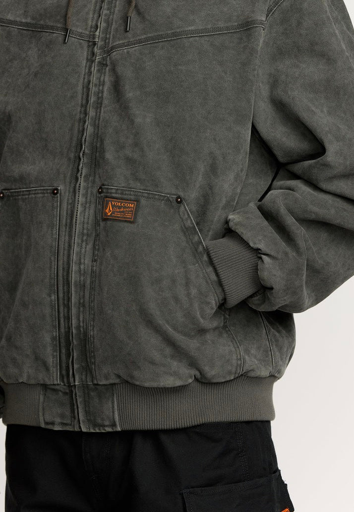 Volcom - Hamilstorm Rinsed Black - Jacket | Men-Image