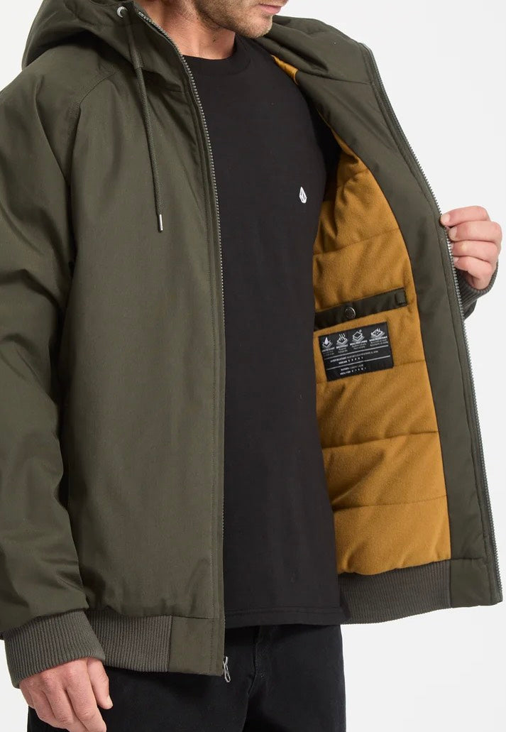 Volcom Hernan 10K Rinsed Black Giacca | Men-Image