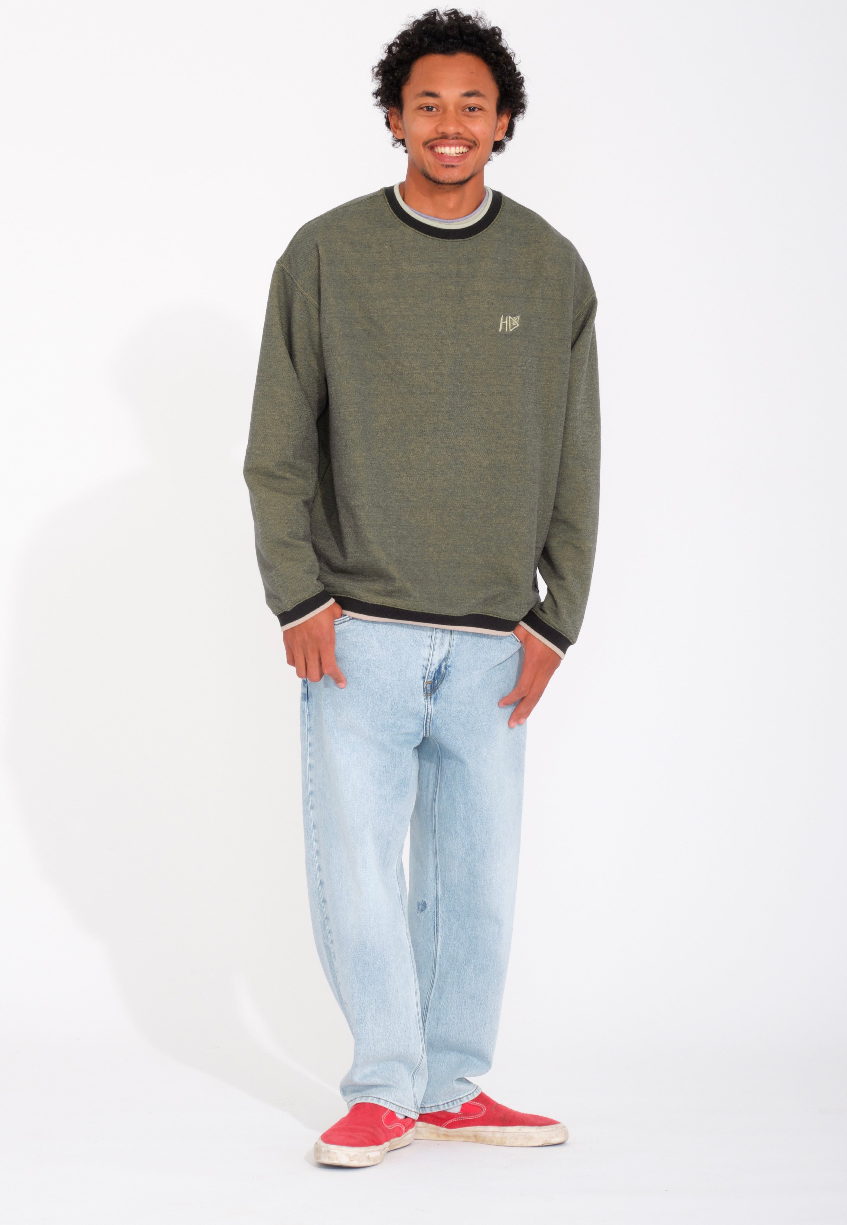 Volcom - V Ent Hockey Dad Denim Heavy Worn Faded - Jeans | Men-Image