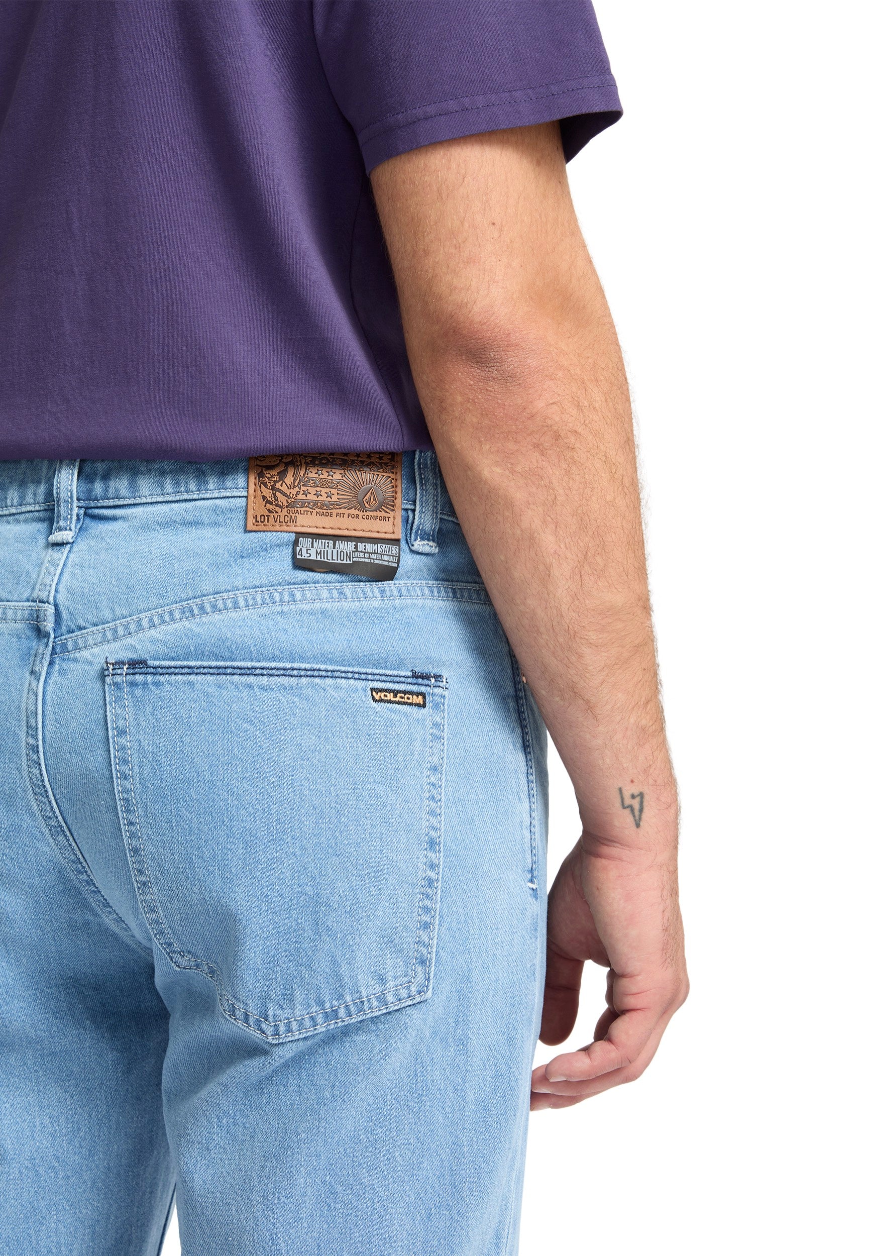 Volcom - Solver Denim Camper Blue - Jeans | Men-Image