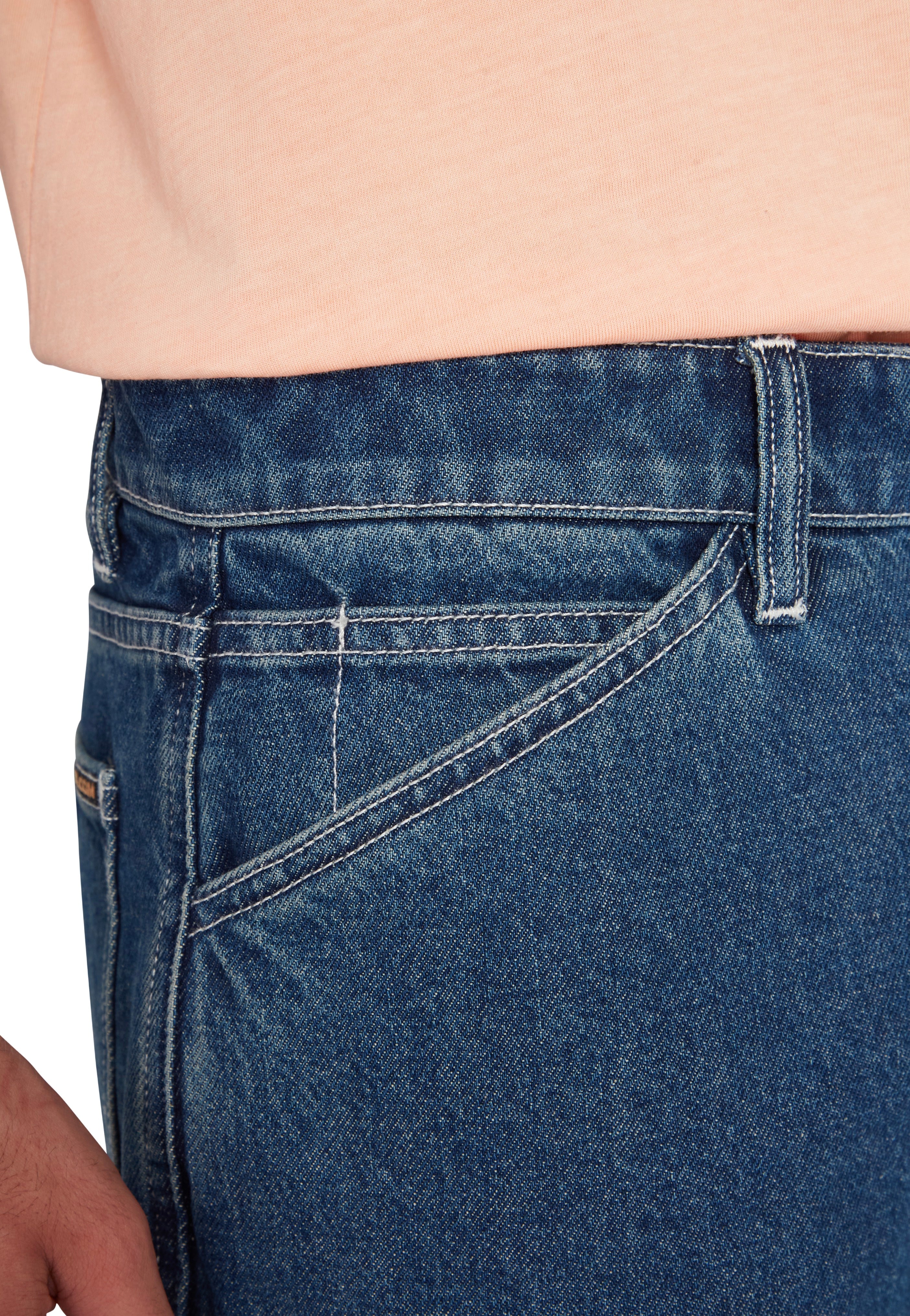 Volcom - Labored Denim Utility Indigo Ridge Wash - Shorts | Men-Image