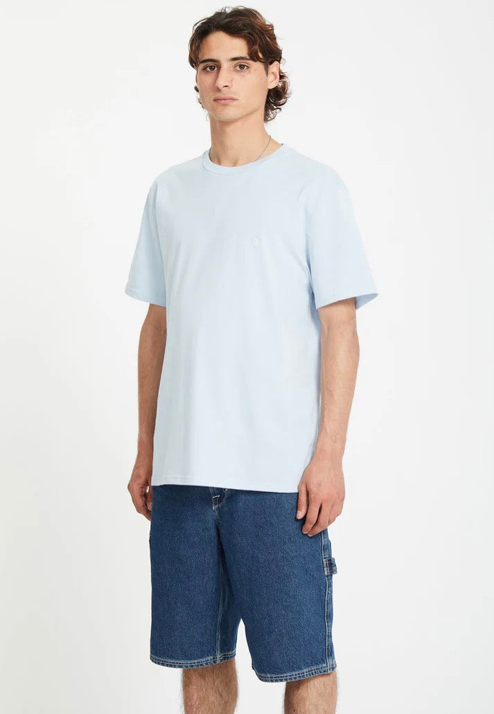Volcom - Stone Blanks Basic Carolina Blue - T-Shirt | Men-Image