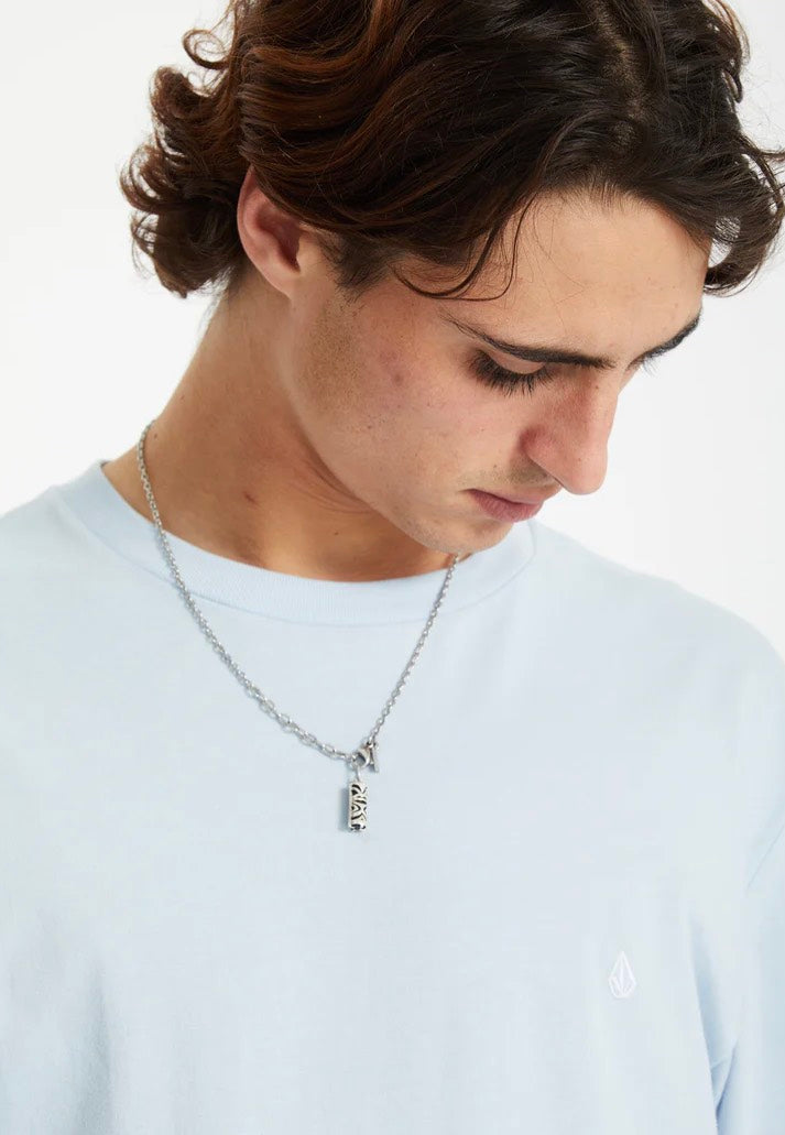 Volcom - Stone Blanks Basic Carolina Blue - T-Shirt | Men-Image