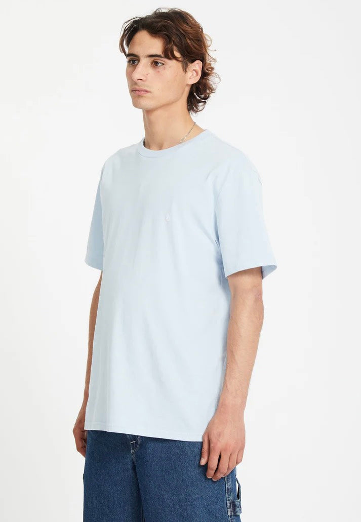 Volcom - Stone Blanks Basic Carolina Blue - T-Shirt | Men-Image