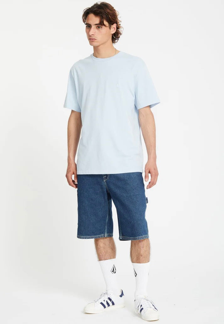 Volcom - Stone Blanks Basic Carolina Blue - T-Shirt | Men-Image