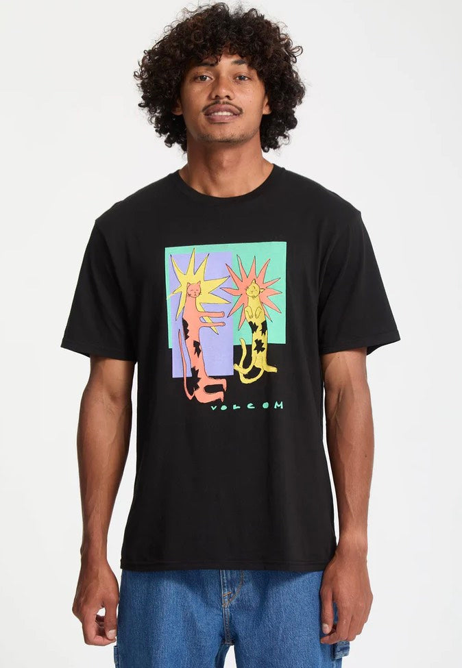 Volcom - Longo Cats BSC Black - T-Shirt | Men-Image