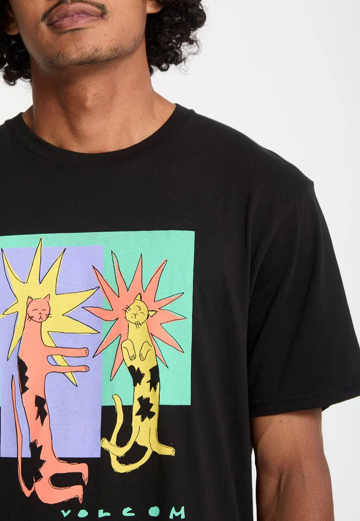 Volcom - Longo Cats BSC Black - T-Shirt | Men-Image