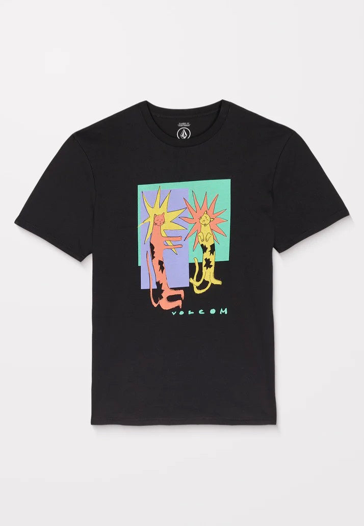 Volcom - Longo Cats BSC Black - T-Shirt | Men-Image