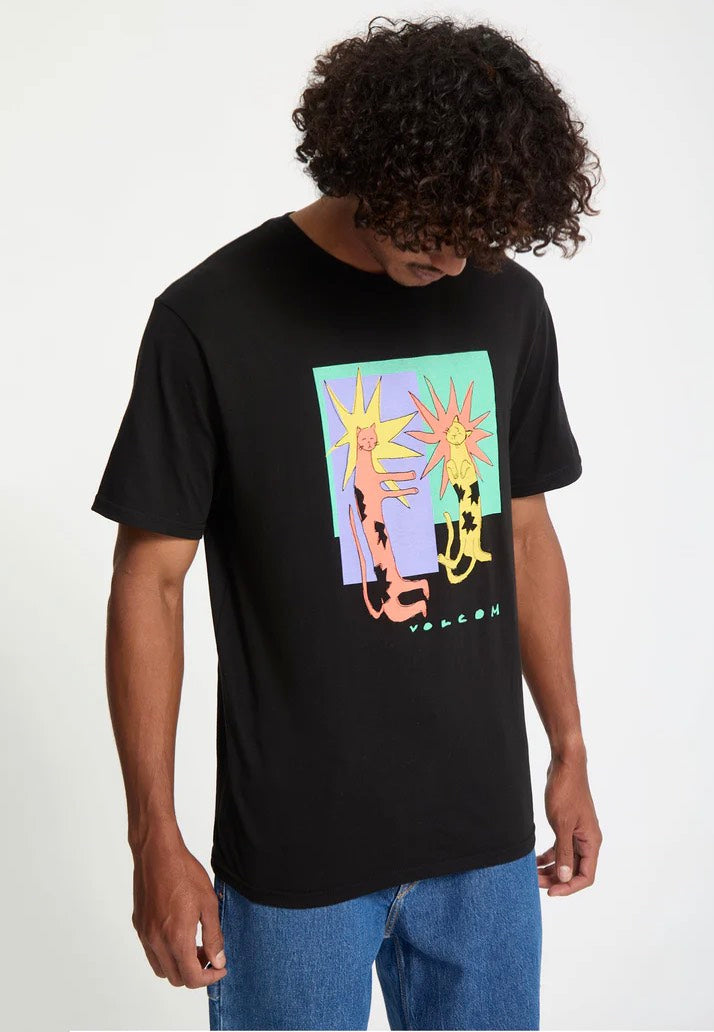 Volcom - Longo Cats BSC Black - T-Shirt | Men-Image