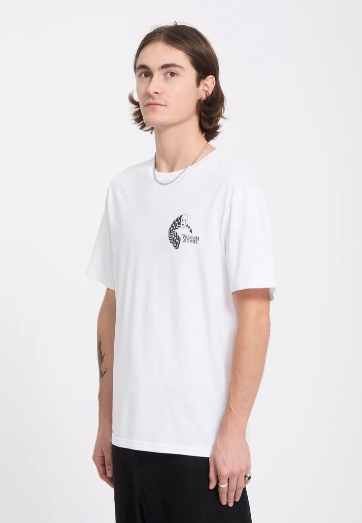 Volcom Felix Skull White Tričko | Men-Image